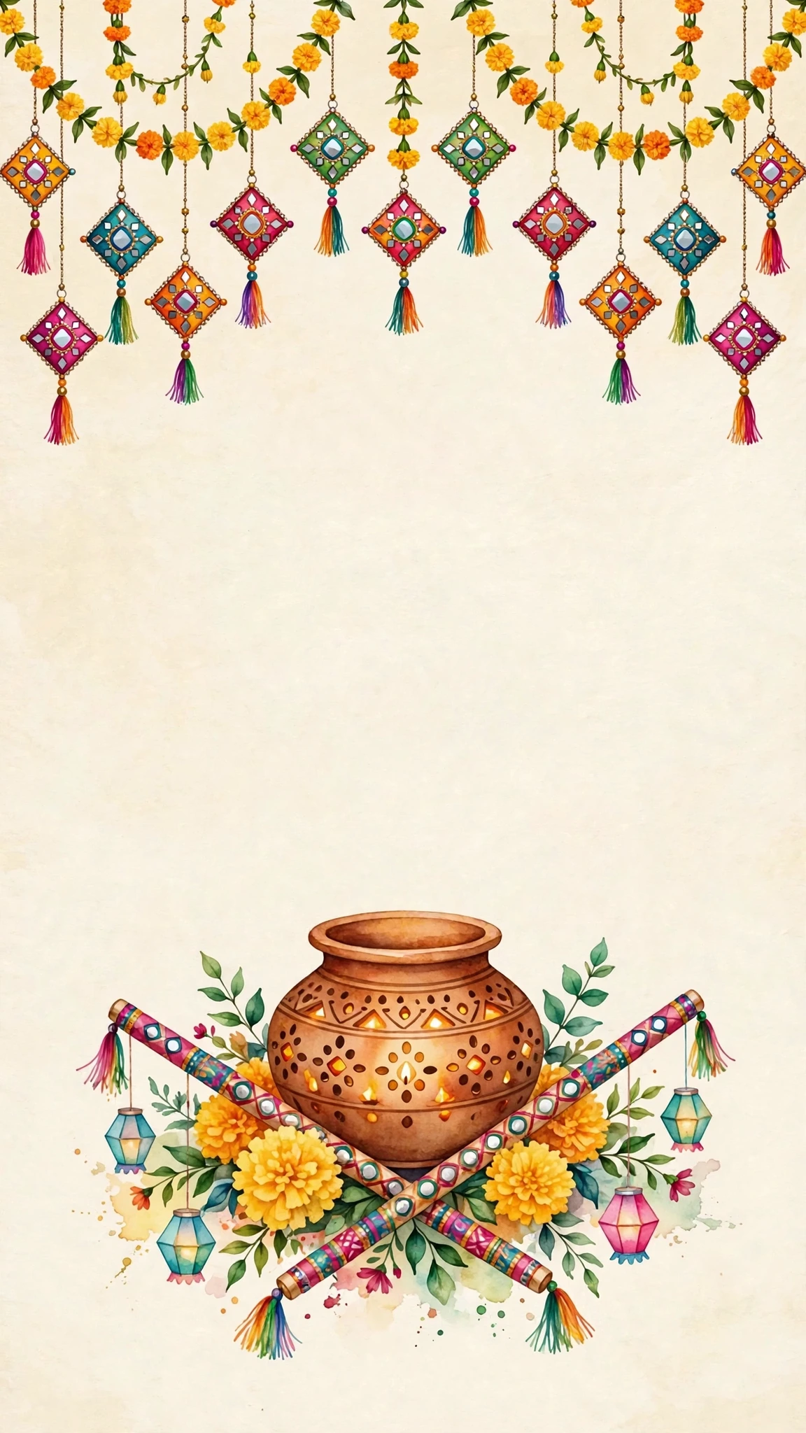 Garba Raat, Cover