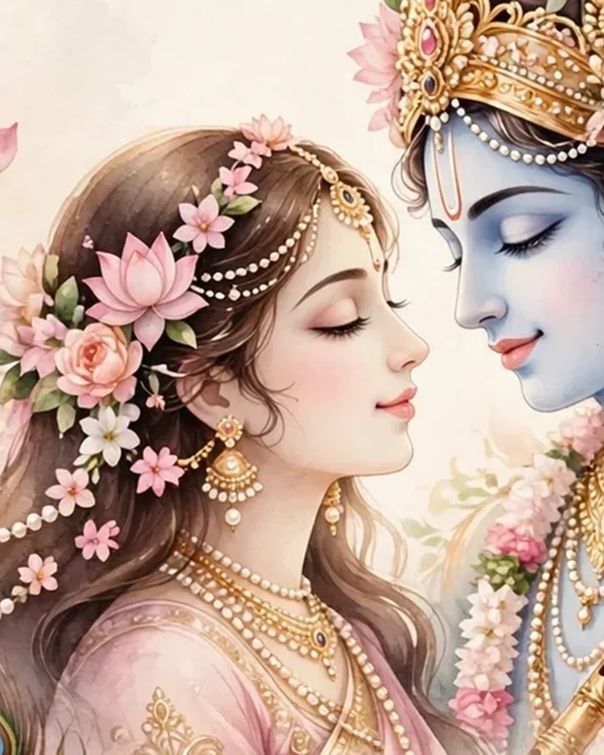 Radha Krishna Vivah Cinematic Invite
