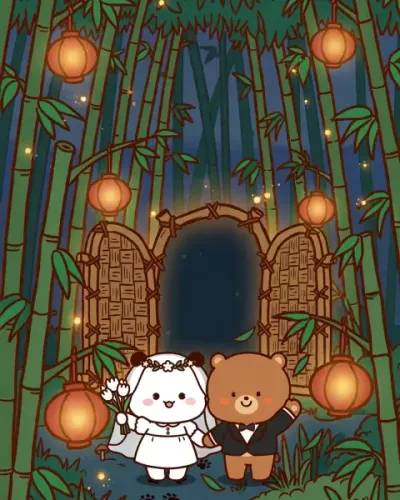 Panda Wedding